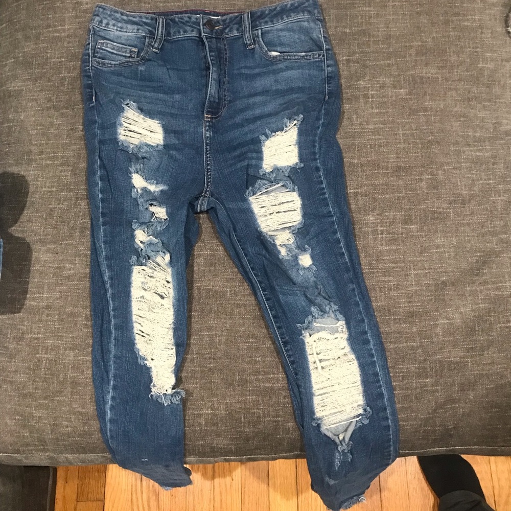 Cropped jeans